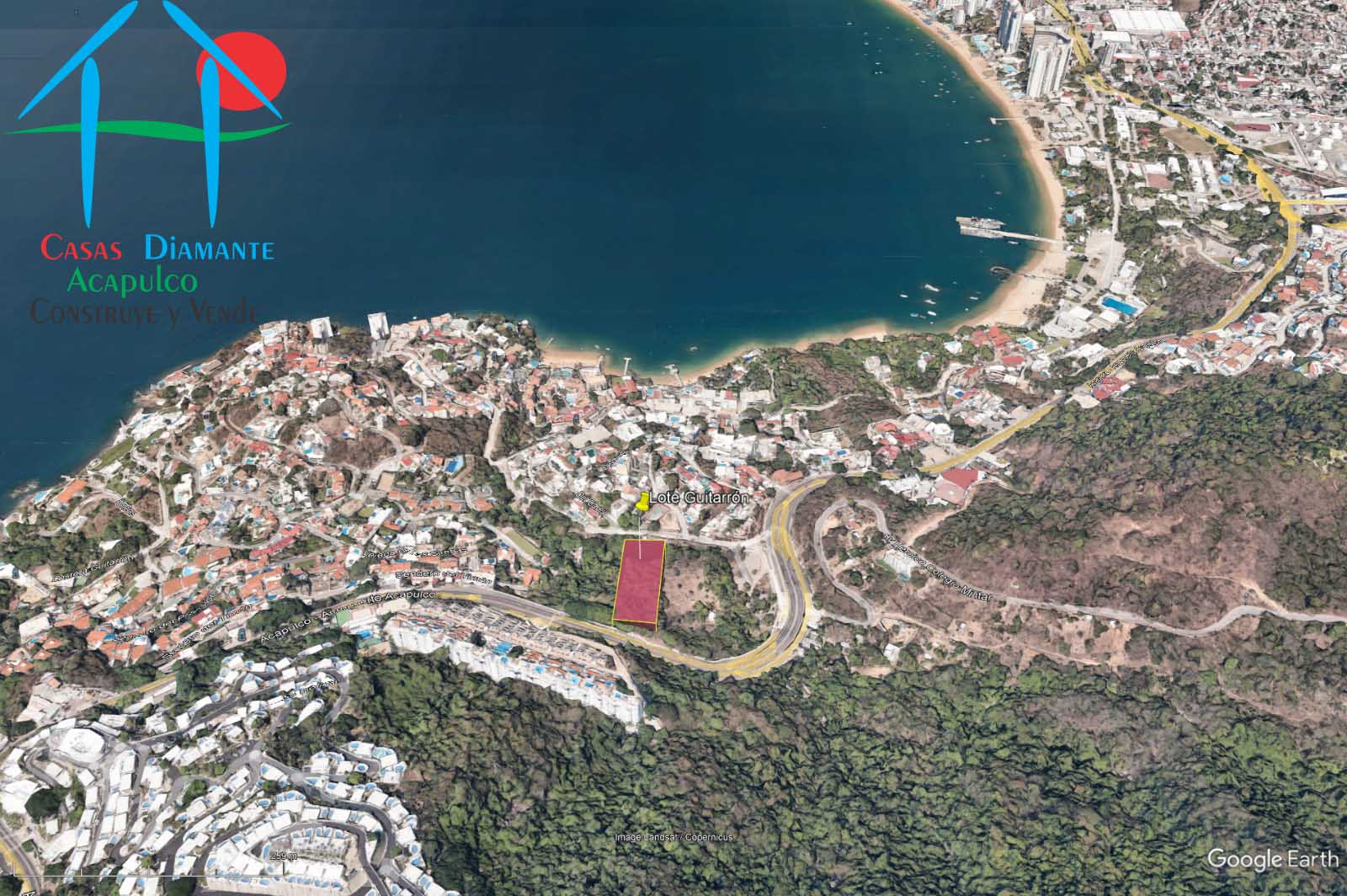 Terreno Guitarrón Lazo - Vista aérea 1